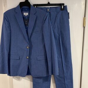 Crown & Ivy Classic Blue Suit for Boy's